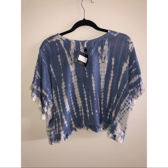 Jean acid wash tee NWT - Picture 2 of 2